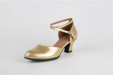 Synthetic Leather Closed Toe Ballroom Shoe