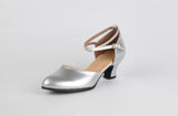 Synthetic Leather Closed Toe Ballroom Shoe