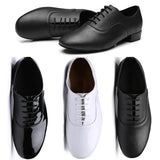 Stylish Round Toe Lace Up Ballroom Shoe