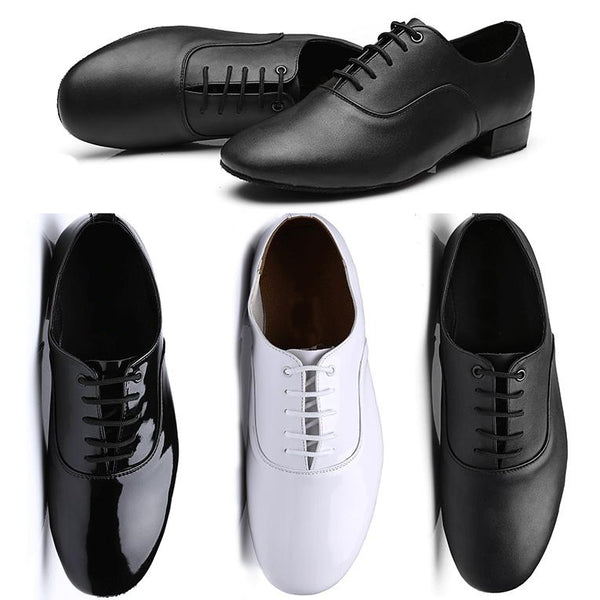 Stylish Round Toe Lace Up Ballroom Shoe