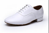 Stylish Round Toe Lace Up Ballroom Shoe